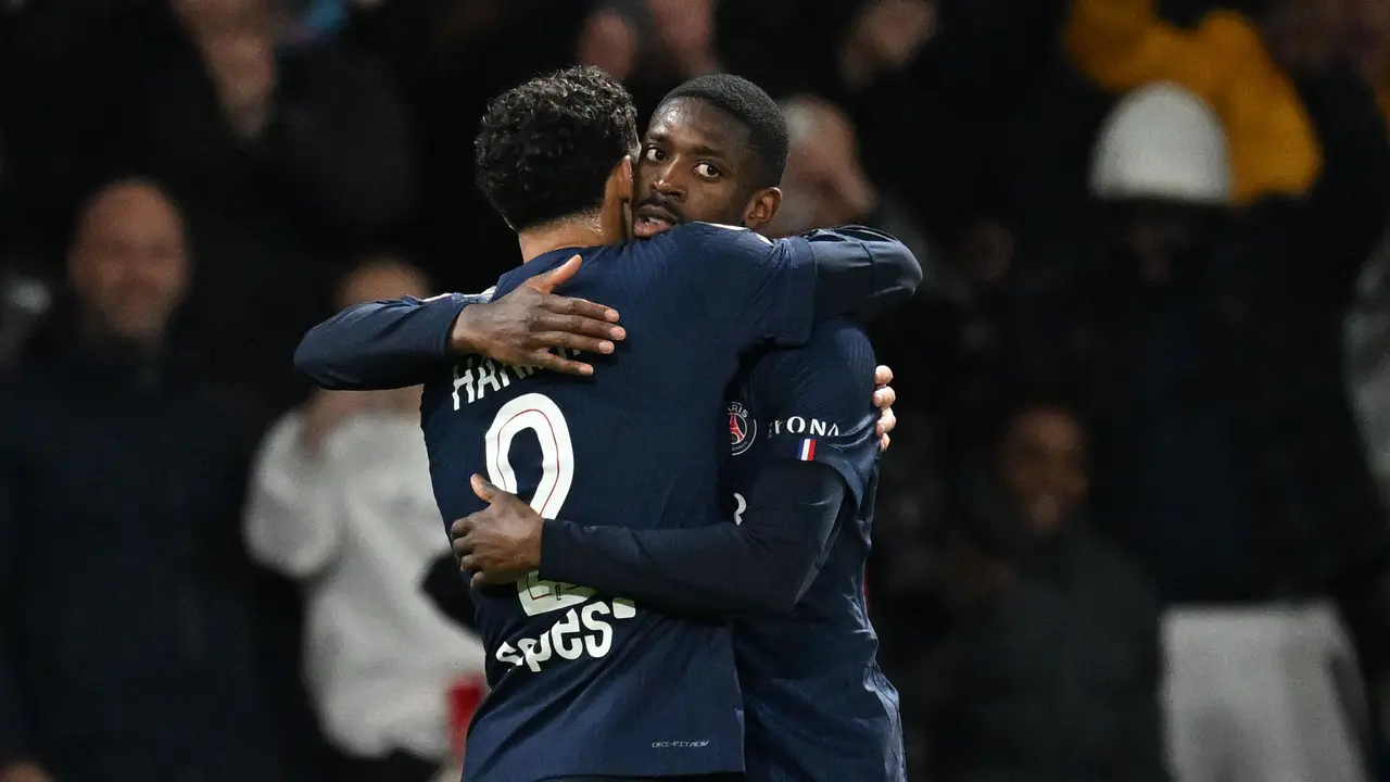 Foto: Penampilan Apik Ousmane Dembele Bawa PSG Kukuhkan Posisi Puncak Ligue 1