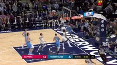 Berita video game recap NBA 2017-2018 antara Minnesota Timberwolves melawan LA Clippers dengan skor 123-109.
