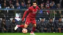 3. Mohamed Salah (Liverpool) - Di musim perdananya bersama Liverpool, Salah bahkan berhasil menyabet gelar top scorer Liga Inggris. Ia kembali mengulangi pencapaiannya musim lalu, dengan kembali menjadi peraih gelar top skor Liga Inggris 2018-2019. (AFP/Paul Ellis)