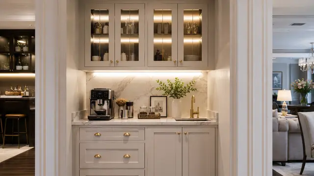 Desain Pantry Mini untuk Rumah Tanpa Ruang Khusus/AI Generated