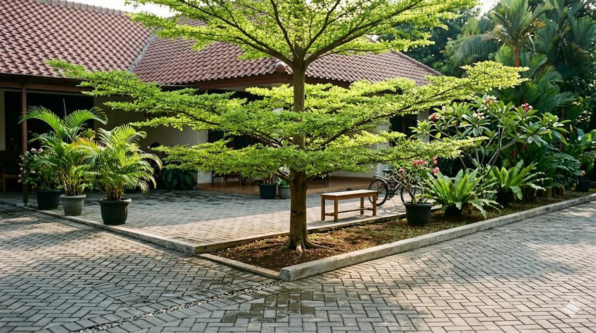 Jenis Pohon yang Akarnya Cenderung Aman untuk Halaman Berubin