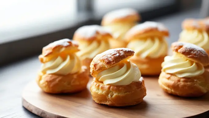 Resep Croquant Cream Puff