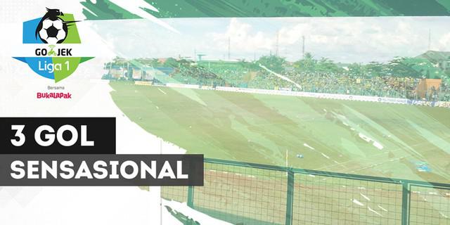 VIDEO: 3 Gol Sensasional Pekan Ke-6 Liga 1 2018