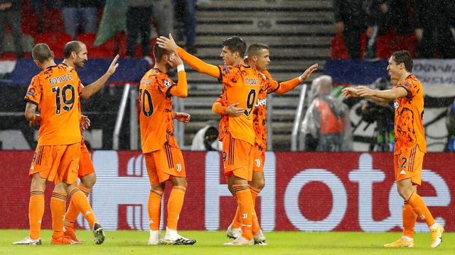 FOTO: Juventus Hajar Ferencvaros 4-1 di Liga Champions