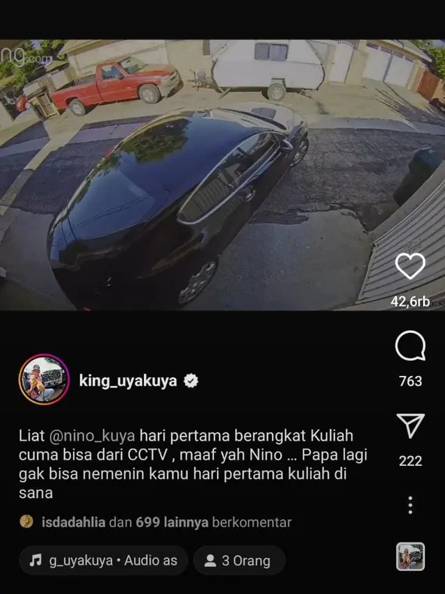 Nino dan Cinta Kuya di Amerika (Instagram/king_uyakuya)