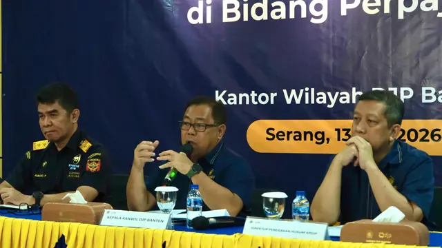 Kanwil DJP Banten menetapkan tersangka atas dugaan tindak pidana di bidang perpajakan di Banten. (Foto: Ditjen Pajak)