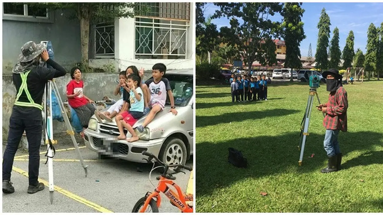 Pose Orang Saat Difoto Pakai Pengukur Jalan Ini Kocak Banget