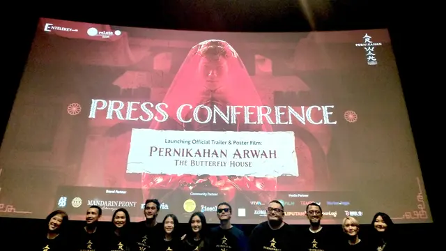 Press Conference Official Trailer dan Poster Film Pernikahan Arwah