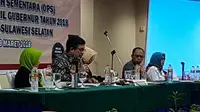 Rapat Pleno KPU Sulsel terkait DPS Pilgub Sulsel 2018 (Liputan6.com/ Eka Hakim)