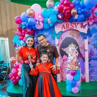 Ultah Arsy ke-7 (Instagram/ananghijau)