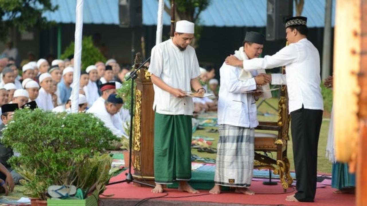 Sutan Bhatoegana laksanakan Salat Id di LP Cipinang