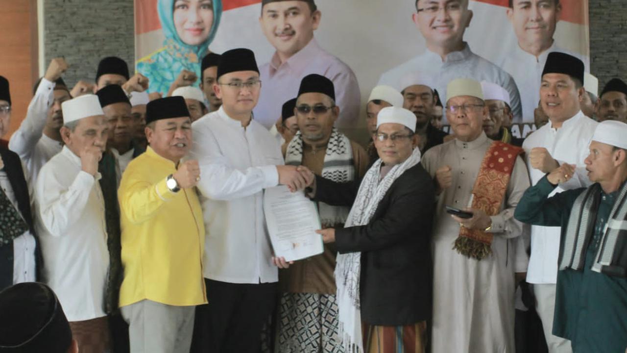 Ulama dan Tokoh Agama Banten Deklarasi Dukung Paket Airin dan Andika di Pilkada 2024