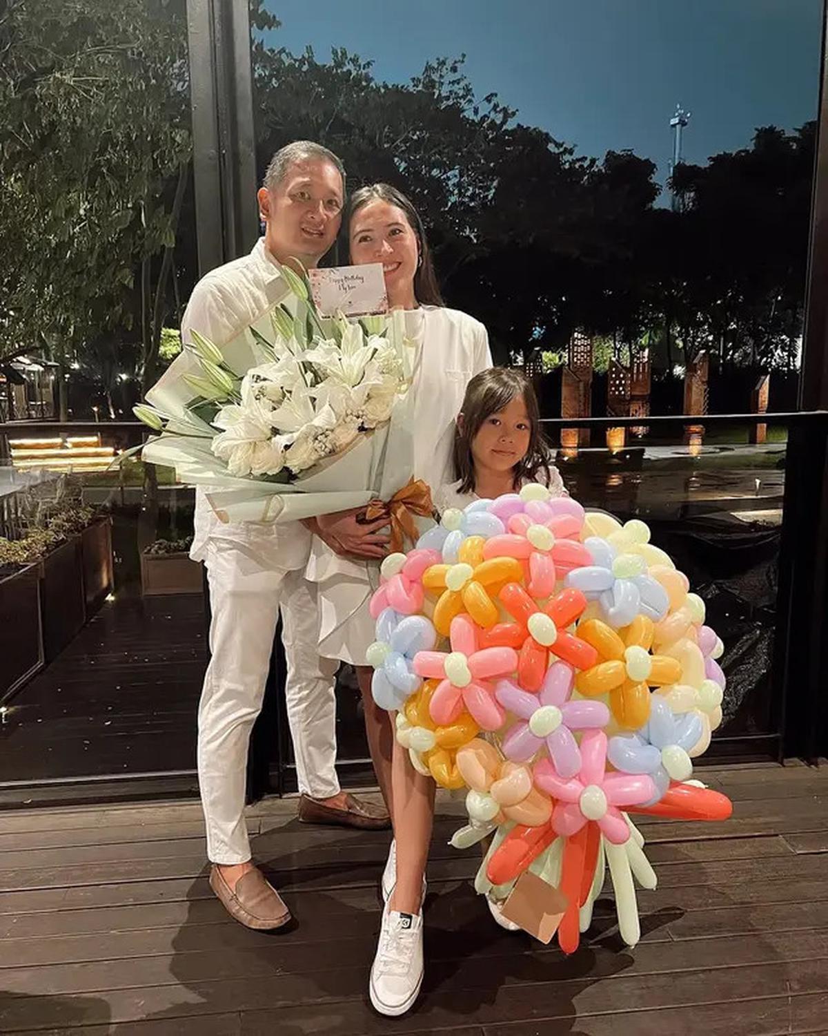6 Potret Ulang Tahun Olivia Jensen ke-32, Perayaan Sederhana Bareng Keluarga