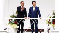 PM Jepang Shinzo Abe kunjungi Istana Bogor Jawa Barat (Biro Pers/Setpres)