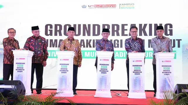 Peresmian Gedung At Ta’awun, hadiah ulang tahun Universitas Muhammadiyah Surabaya yang ke 40. (Dok Kemenkes RI)