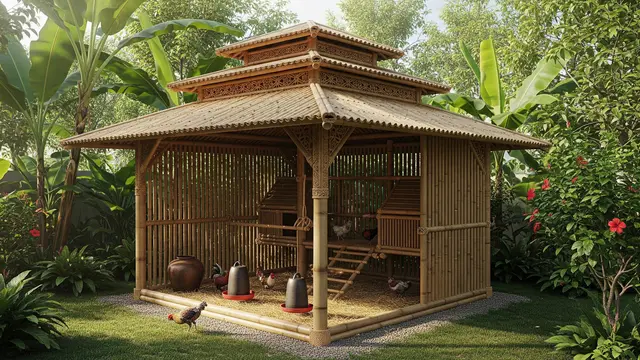 Kandang Ayam Terbuka