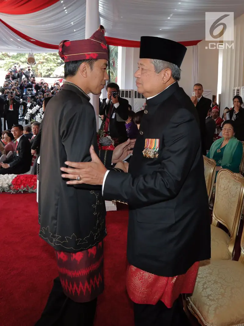 PHOTO: Momen Keakraban Presiden Jokowi, Megawati dan SBY