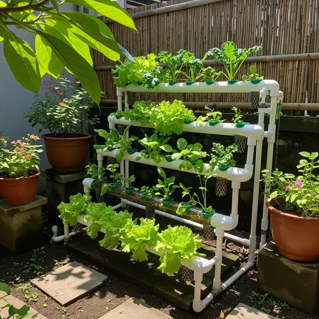 9 Inspirasi Desain Kebun Sayur Belakang Rumah, Halaman Lebih Asri dan Produktif
