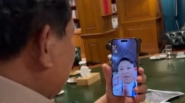Prabowo Video Call Rahmat Erwin Usai Raih Emas Asian Games