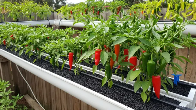 Model Kebun Cabai dengan Media Tanam Sekam