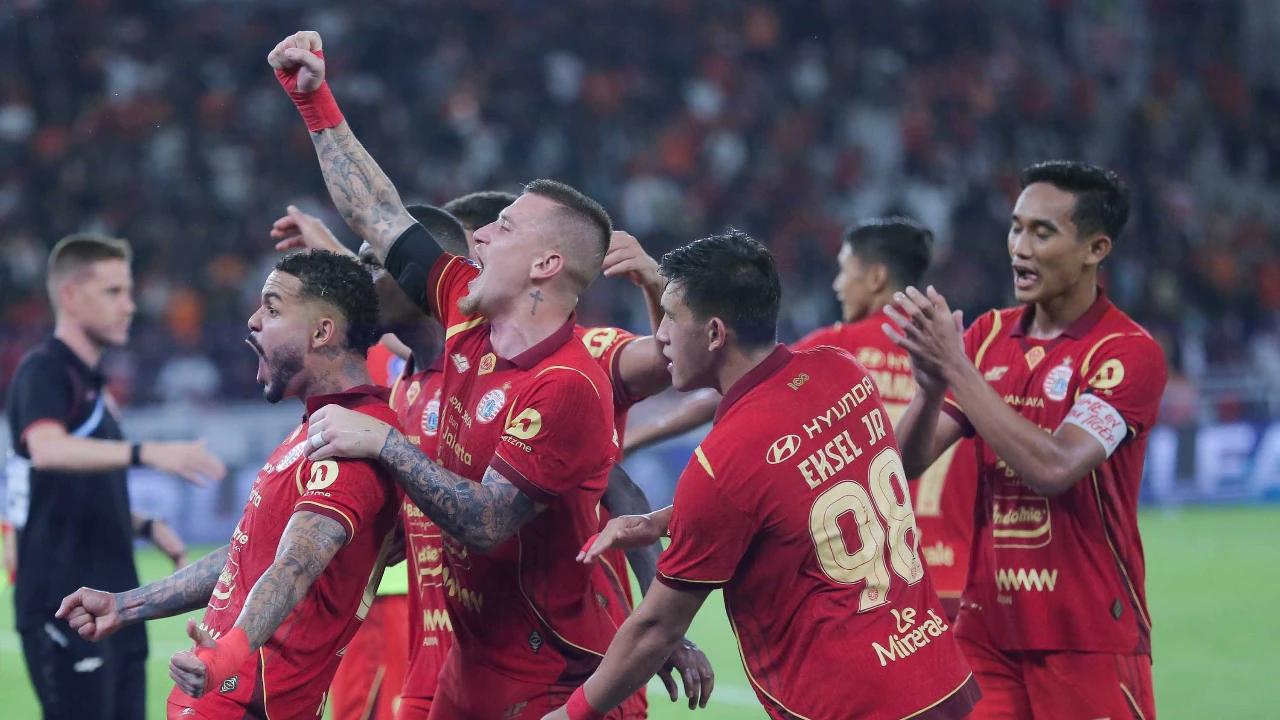 FOTO: Persija Naik ke Papan Atas Klasemen Usai Tekuk Bhayangkara FC