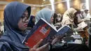 Hari Buku Nasional bisa jadi momen yang tepat untuk mendekatkan diri dengan buku. (Liputan6.com/Herman Zakharia)