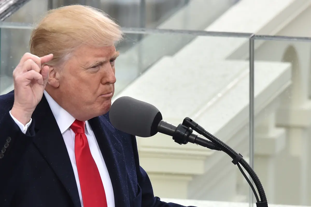 20170121- Pidato Donald Trump -AFP Photo