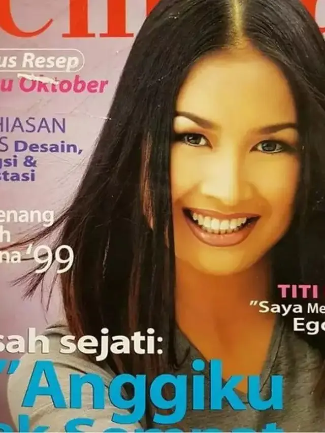 Potret Masa Muda Titi DJ saat Jadi Model Cover Majalah, Cantiknya Bikin Pangling