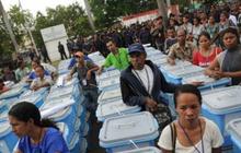 Warga Timor Leste baru datang satu jam setelah TPS dibuka