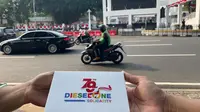 HUT ke-79 RI, Diesel One Solidarity Berbagi dengan Warga yang Hadir di Istana Negara