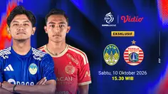 Nonton PSIM vs Persija - BRI Super League 2026/27: Adu Strategi dalam Tayangan Eksklusif di Vidio