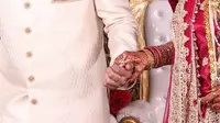Ilustrasi pernikahan di India