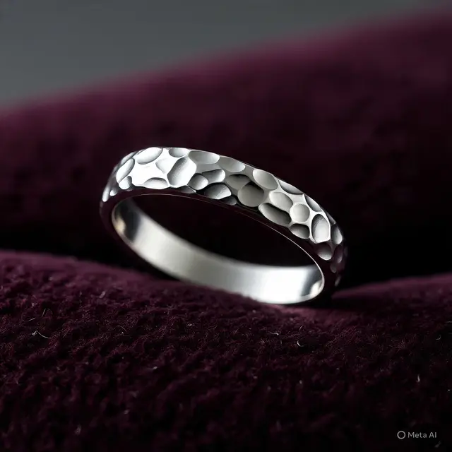 Model Cincin Perak Pria Elegan