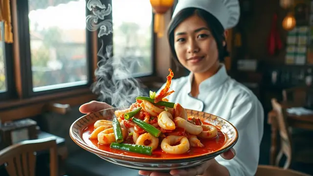 resep cumi saus padang