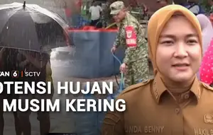 Waspada, Potensi Hujan di Musim Kering