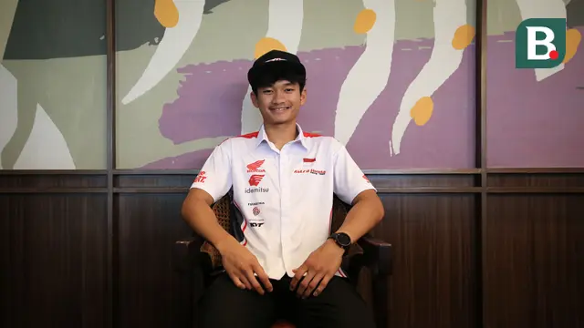 Pembalap Astra Honda Racing Team Fadillah Arbi Aditama