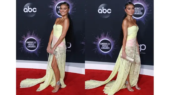 6 Penampilan Cantik Agnez Mo Saat Hadiri AMA 2019, Jadi Pusat Perhatian
