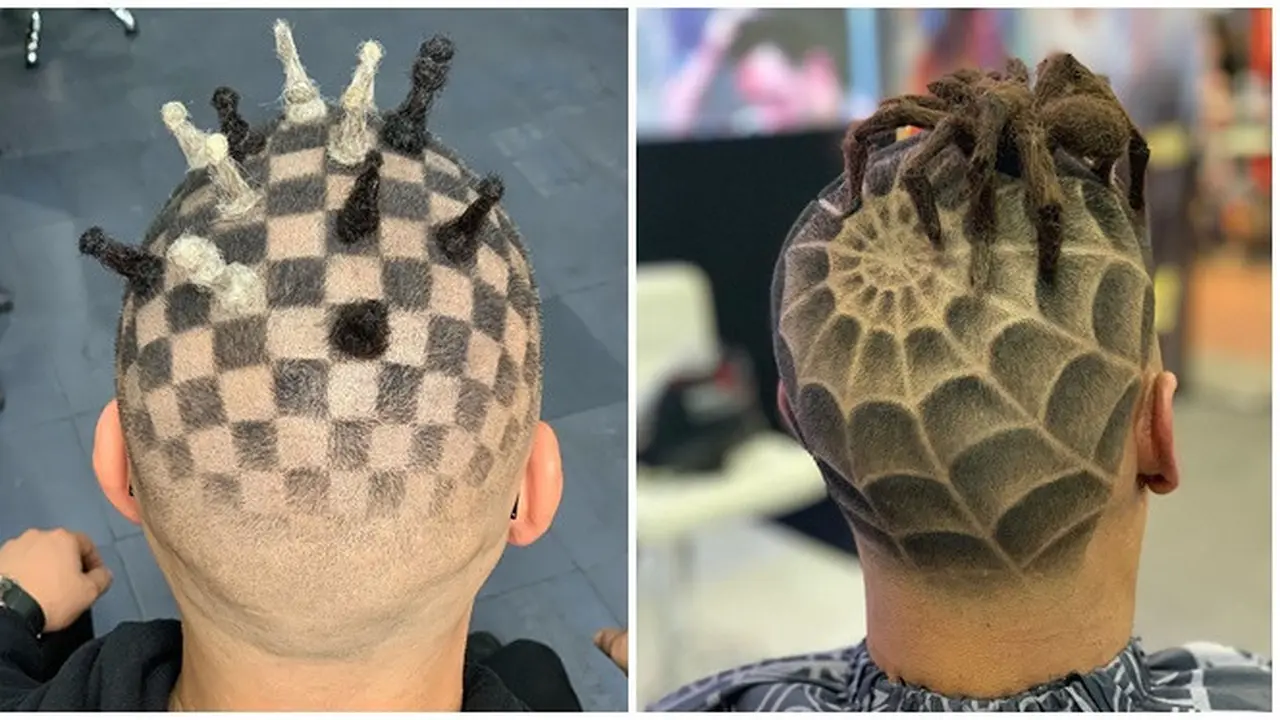 Kreasi Potongan Rambut Ini Bikin Takjub Sekaligus Ngeri