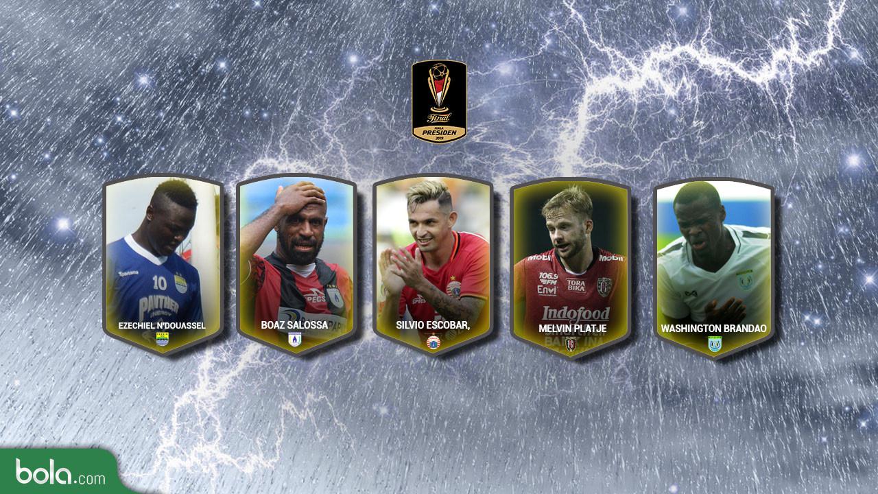 Trivia Pemain Terpuruk Piala Presiden 2019