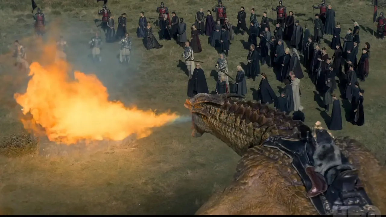 Adegan di House of the Dragon.
