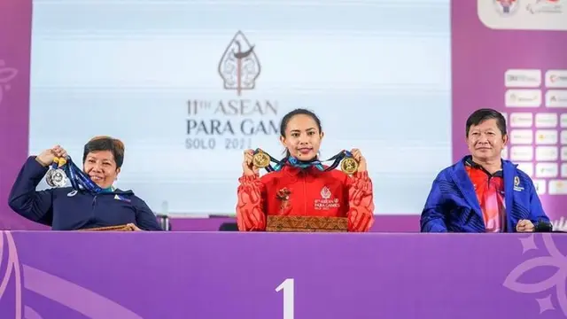 Ni Nengah Widiasih Berhasil Sabet 2 Emas dan Pecahkan Rekor ASEAN Para Games 2022