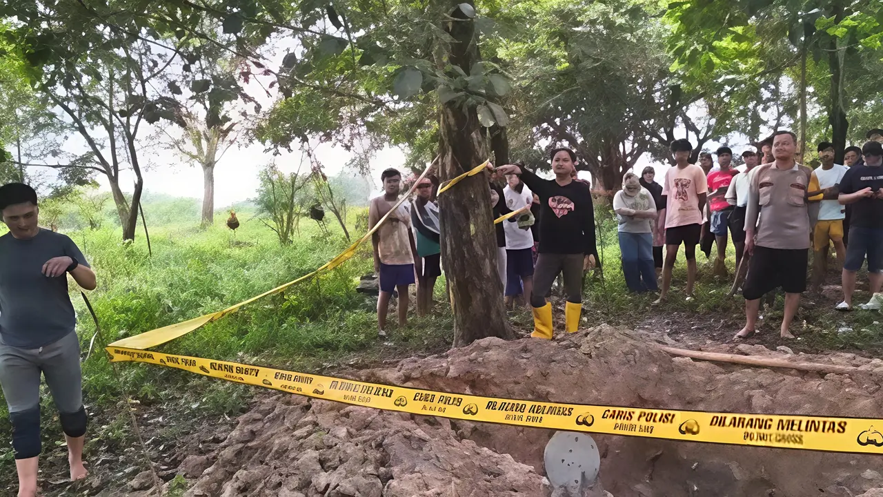 Makam Warga Digali Orang Tak Dikenal