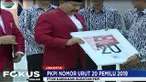 Setibanya di kantor KPU, Hendropriyono langsung menghadiri rapat pleno terbuka penetapan partai politik peserta pemilu tahun 2019.