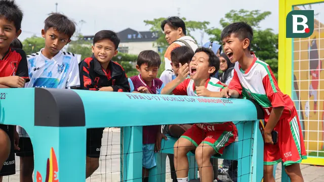Foto: Antusiasme Warga Solo di Acara Trophy Experience Piala Dunia U-17 2023