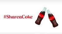 Tampilan emoji khusus Coca-Cola di Twitter (sumber : techcrunch.com)