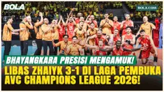 Gokil! Bhayangkara Presisi Hajar Zhaiyk 3-1 di AVC Champions League 2026