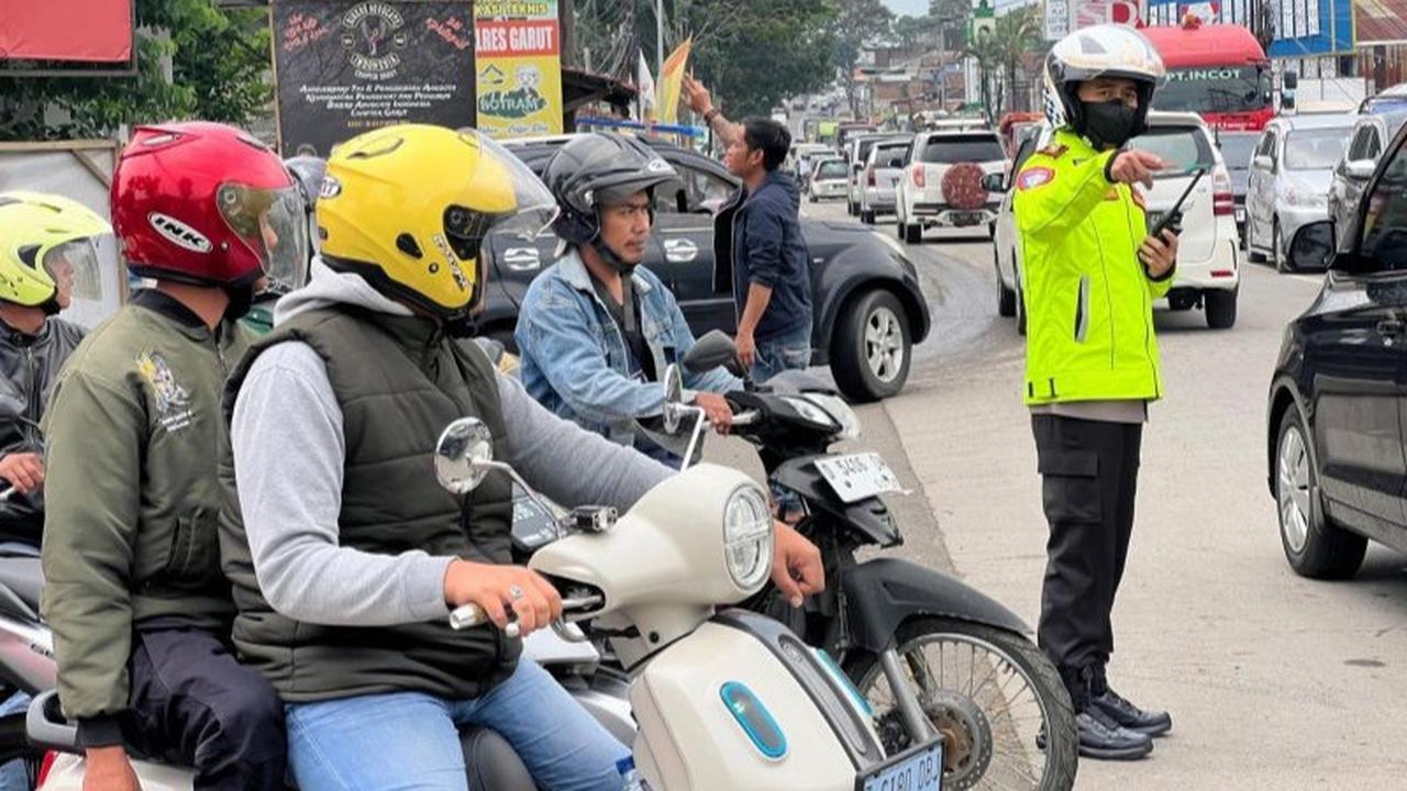 Polres Garut Siap Atasi Kemacetan Arus Balik Imlek 2025