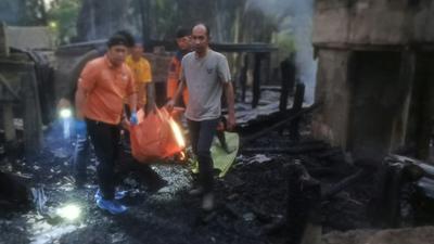 Api Melahap Dua Rumah di Ogan Ilir, Lansia 96 Tahun Tewas