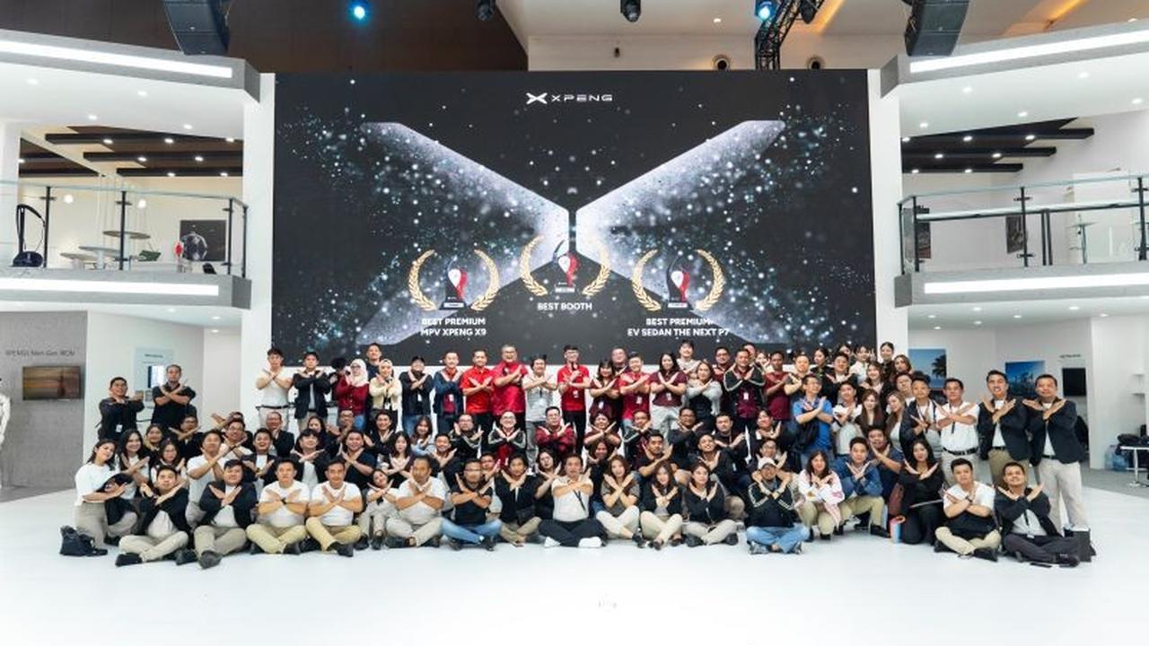 Xpeng Sabet Tiga Penghargaan Bergengsi di IIMS 2026: MPV, EV Sedan, dan Booth Terbaik