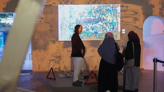 Pameran karya seniman Edi Bonetski